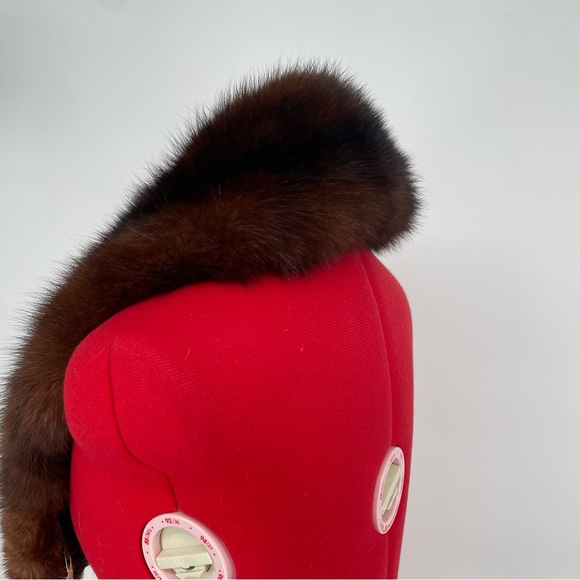 Vintage Chocolate Brown Authentic Mink Fur Collar / Stole Old Hollywood Glamour - Picture 3 of 10
